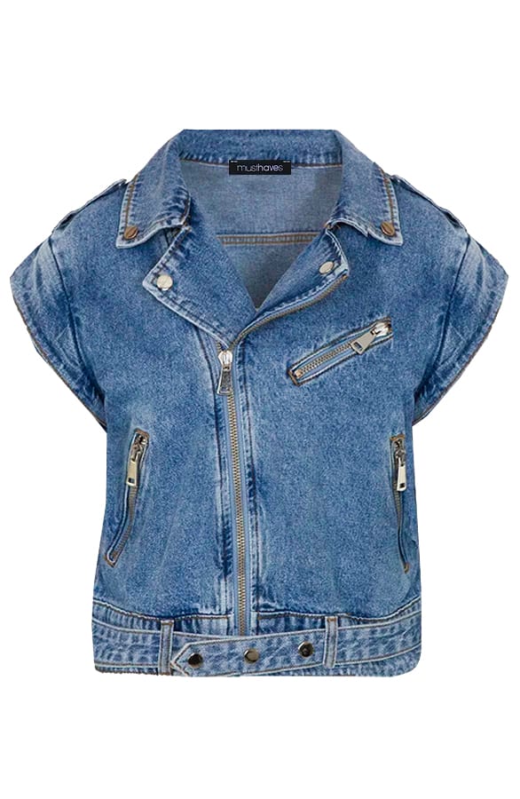 Exclusive Denim Jacket 2 in 1 – shoparchief, foto 7