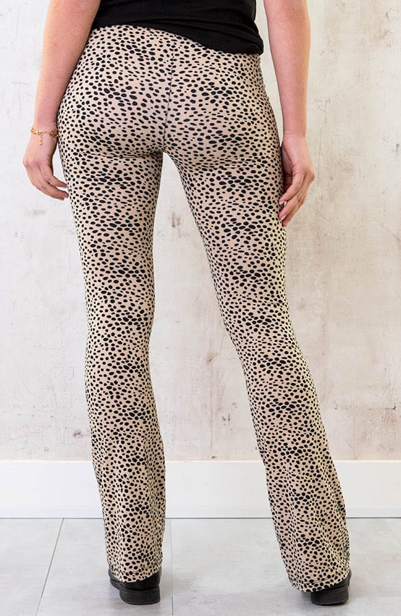 Flared Broek Cheetah – shoparchief, foto 4