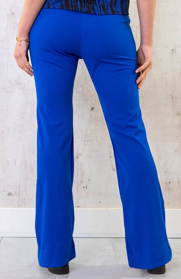 Flared Broek Kobalt – shoparchief, foto 3