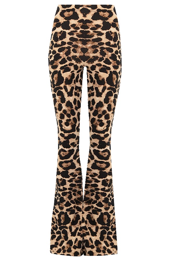 Flared Broek Panter Camel – shoparchief, foto 6