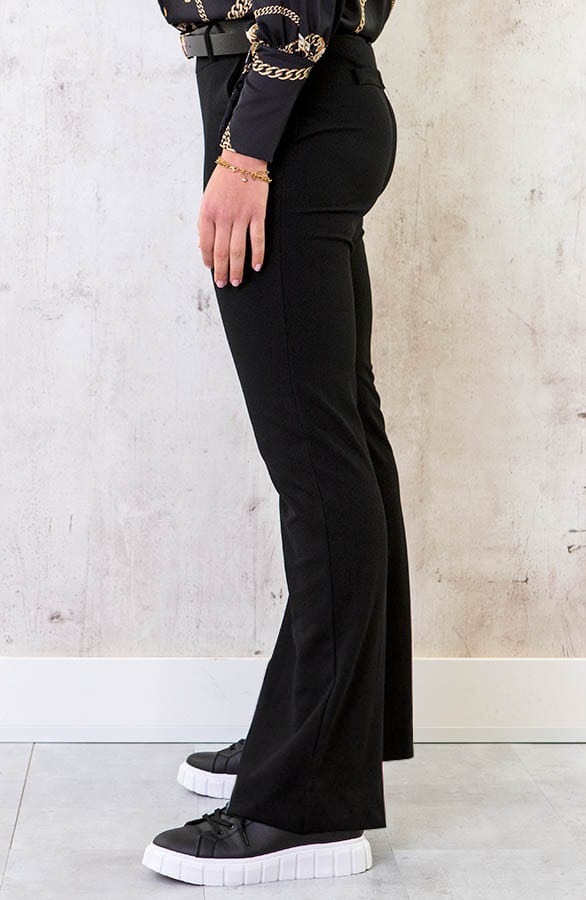Flared Broek Zwart – shoparchief, foto 2