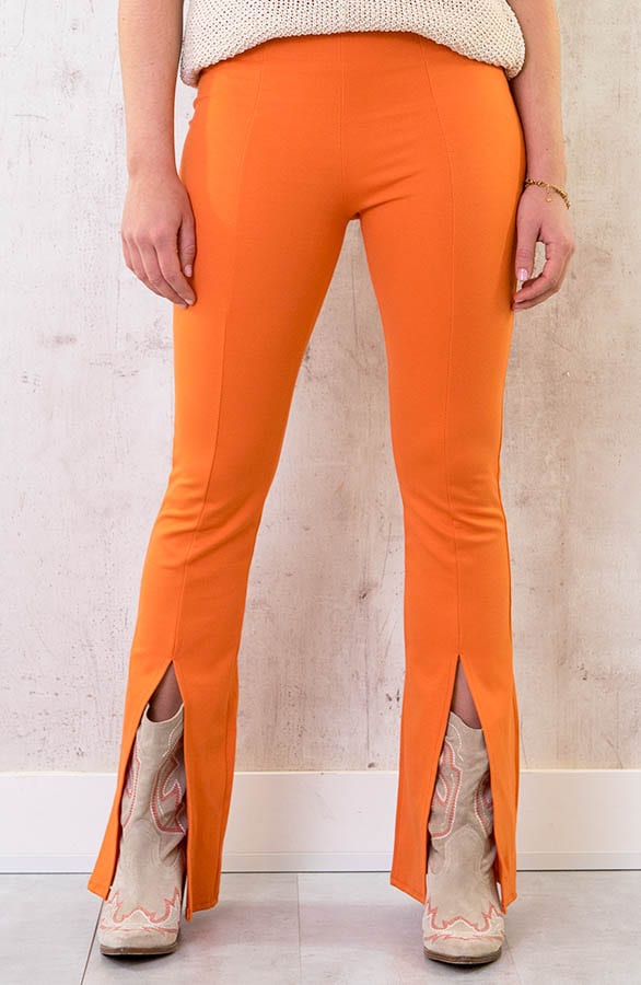 Flared Split Hose Orange, Shoparchiv, Foto 1