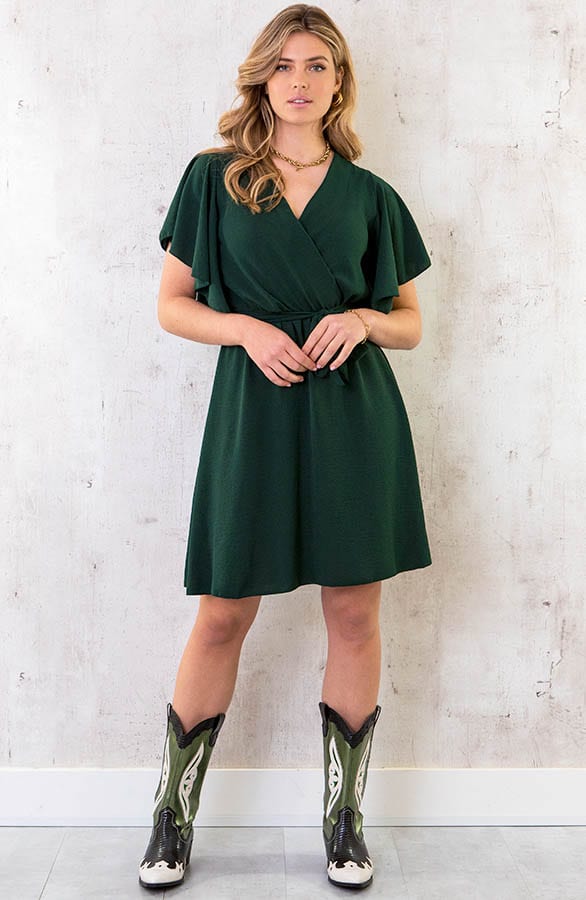 Florence Kleid Smaragd, Shoparchiv, Foto 5