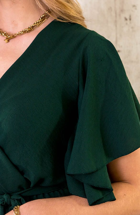 Florence Kleid Smaragd, Shoparchiv, Foto 6