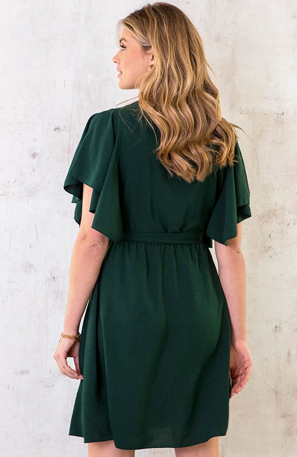 Florence Kleid Smaragd, Shoparchiv, Foto 4