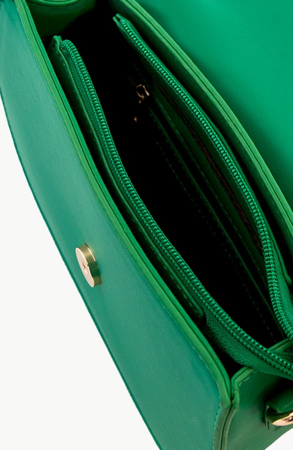 Luxury Chain Bag Green – shoparchief, foto 4