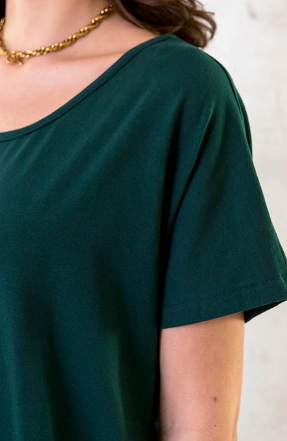 Pocket Tuniek Dames Smaragd – shoparchief, foto 7