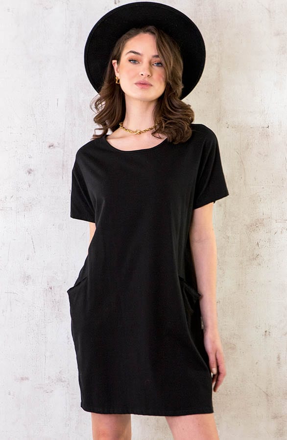 Pocket Tuniek Dames Zwart – shoparchief, foto 2