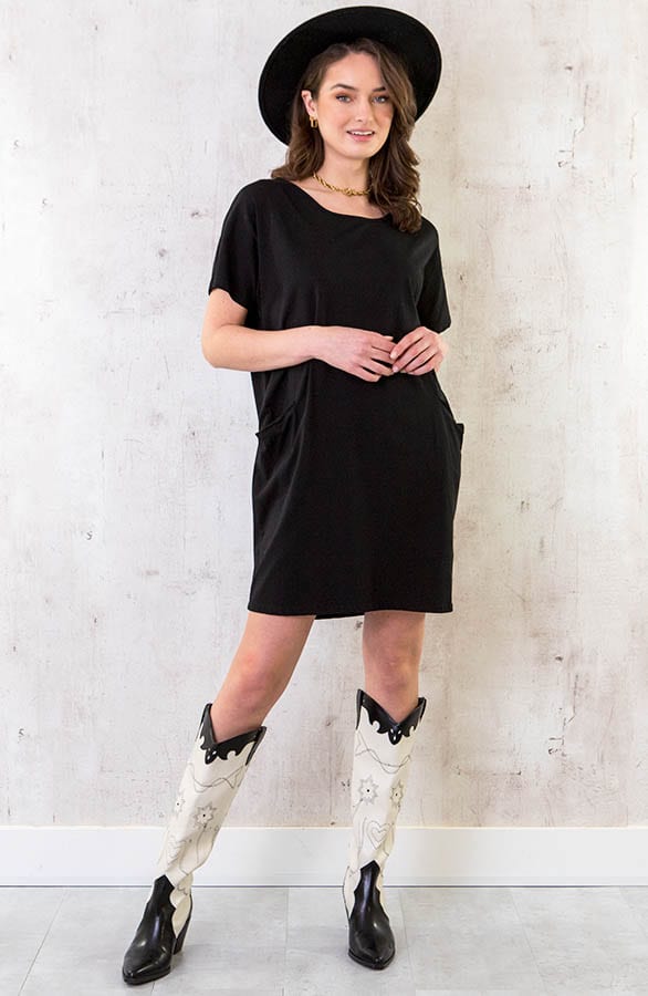 Pocket Tuniek Dames Zwart – shoparchief, foto 6