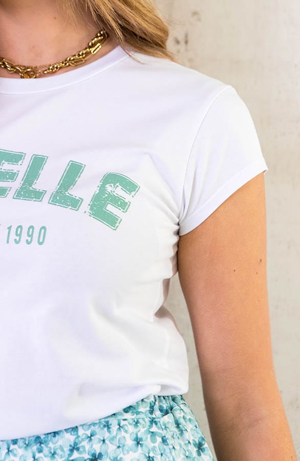 Rebelle Top Wit Mint – shoparchief, foto 11