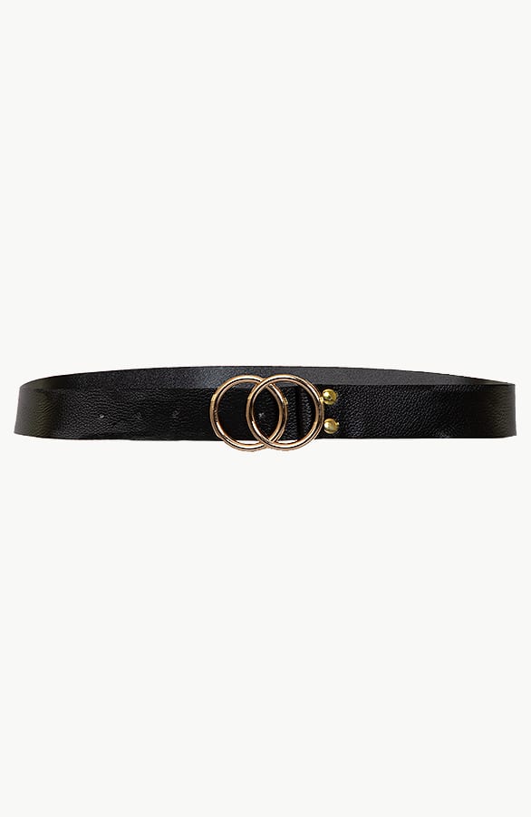 Rondjes Riem Zwart Goud – shoparchief, foto 1