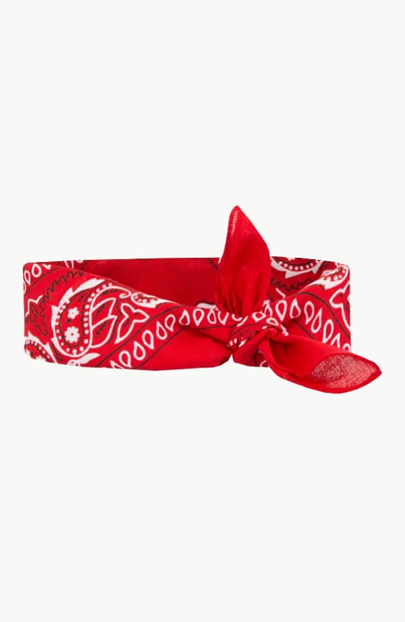 Bandana Schal Classic Rot, Shoparchiv, Foto 1