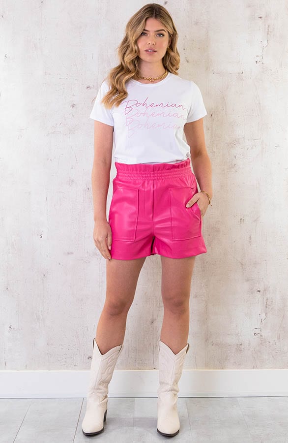 Bohemian it-shirt Roze – shoparchief, foto 12