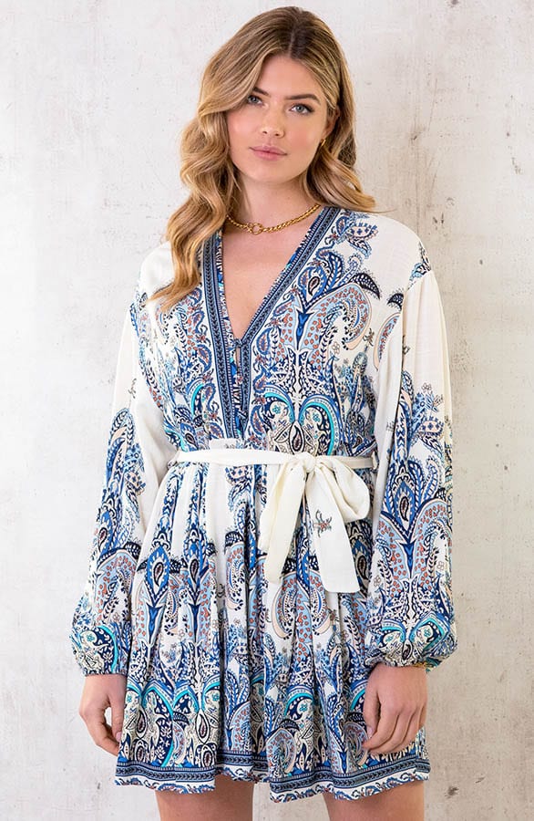Boho Chic Kleid Kobalt, Shoparchiv, Foto 1