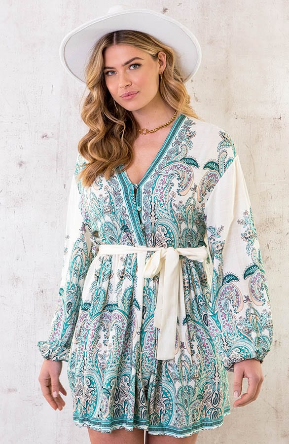 Boho Chic Kleid Mint, Shoparchiv, Foto 1