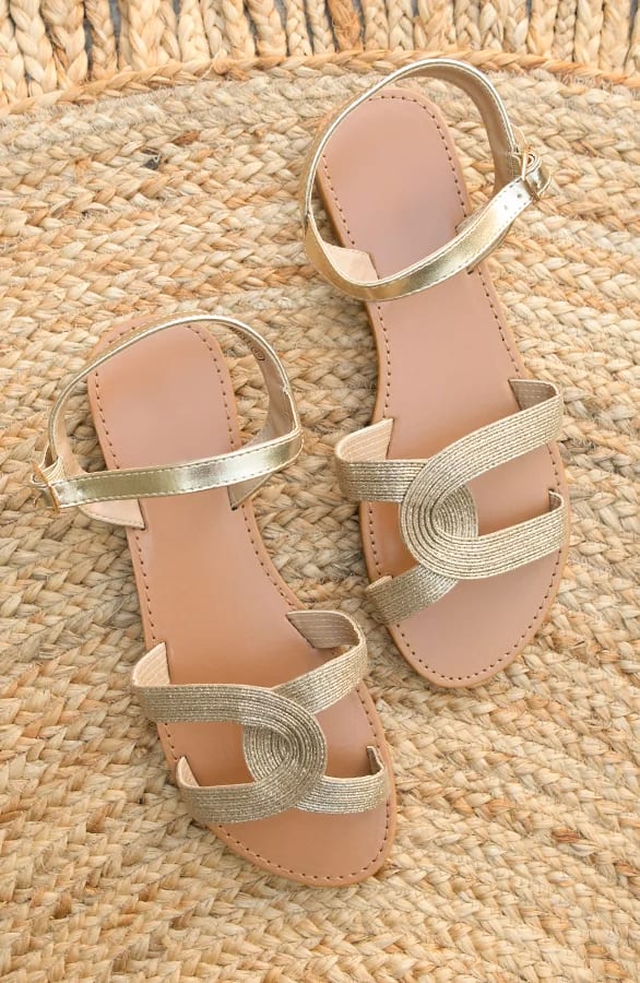 Luxury Sandalen Goud – shoparchief, foto 1