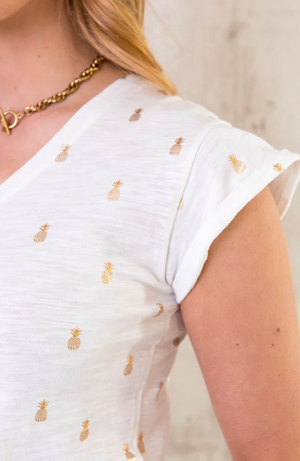 Pineapple Top Wit – shoparchief, foto 6