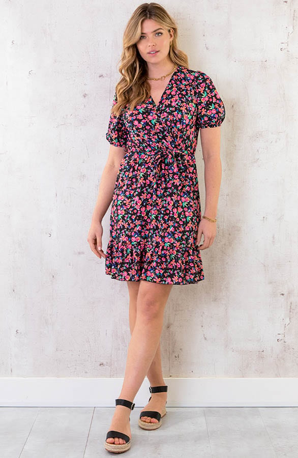 Pofmouwen Bloemen Jurk – shoparchief, foto 6