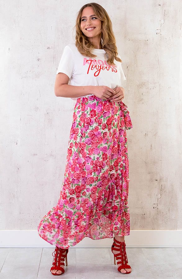 Amour Toujours Oversized Top Rosa, Shoparchiv, Foto 7