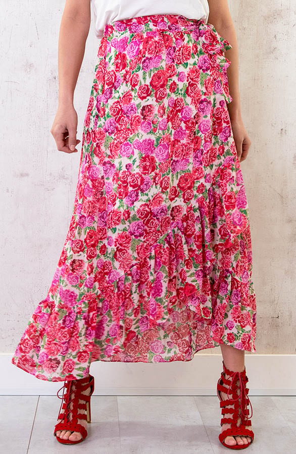 Summer Vibes Midirock Fuchsia, Shoparchiv, Foto 1
