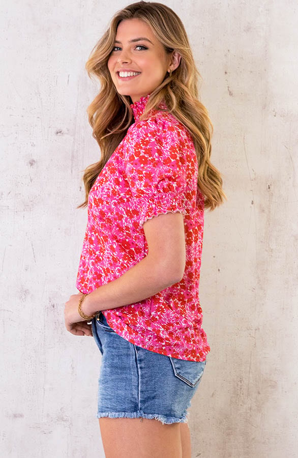 Bloemen Col Top Fuchsia – shoparchief, foto 3
