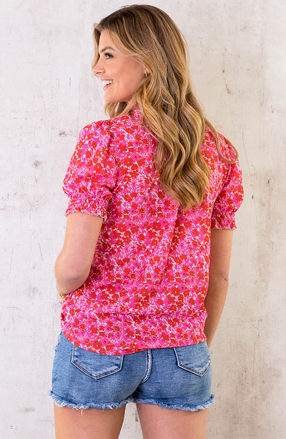 Bloemen Col Top Fuchsia – shoparchief, foto 4