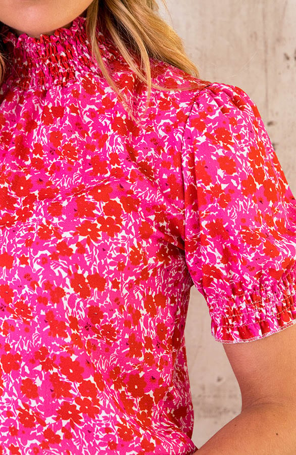 Bloemen Col Top Fuchsia – shoparchief, foto 5
