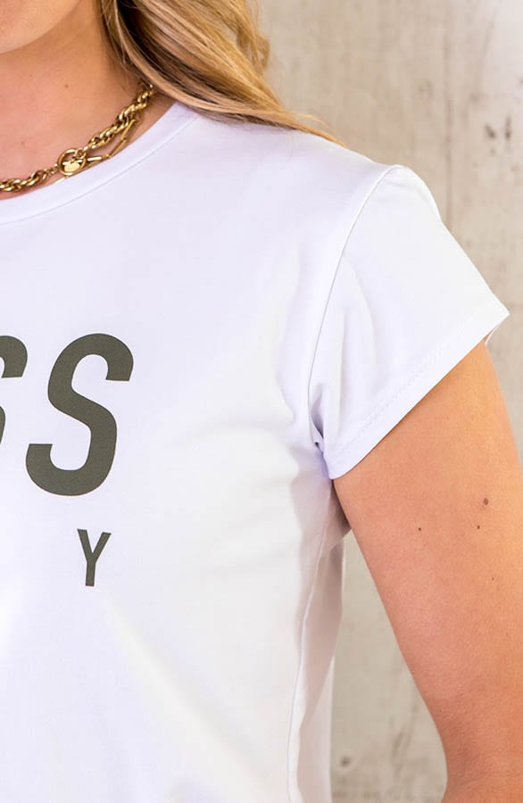 Boss Lady Top Ecru Army – shoparchief, foto 4
