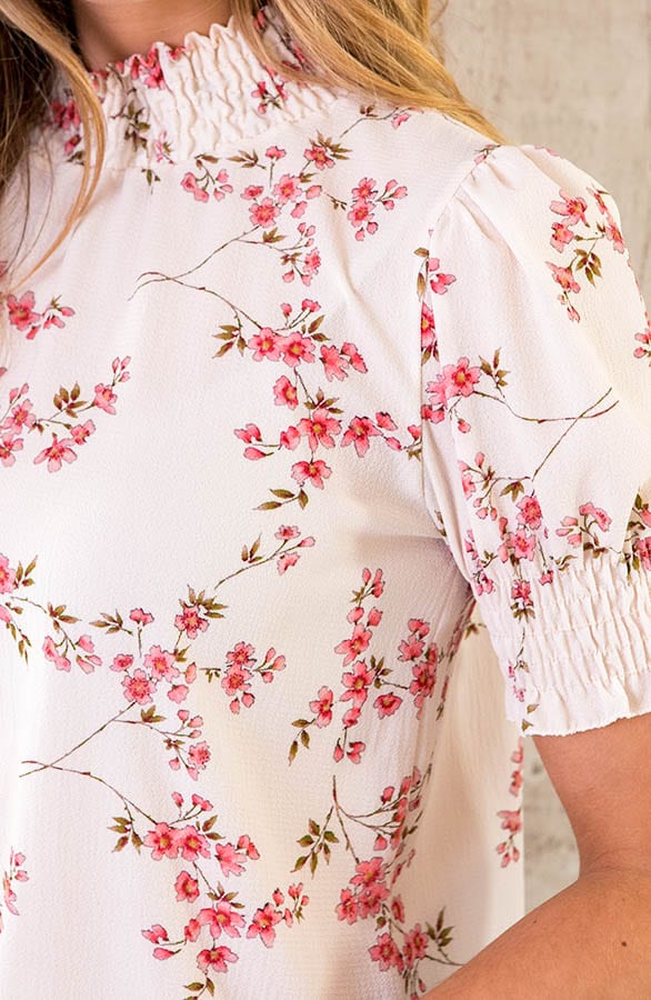 Col Top Kleine Bloemen Roze – shoparchief, foto 5