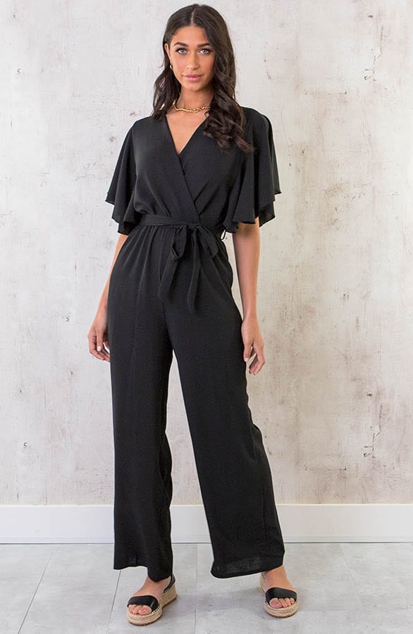 Florence Jumpsuit Zwart – shoparchief, foto 1