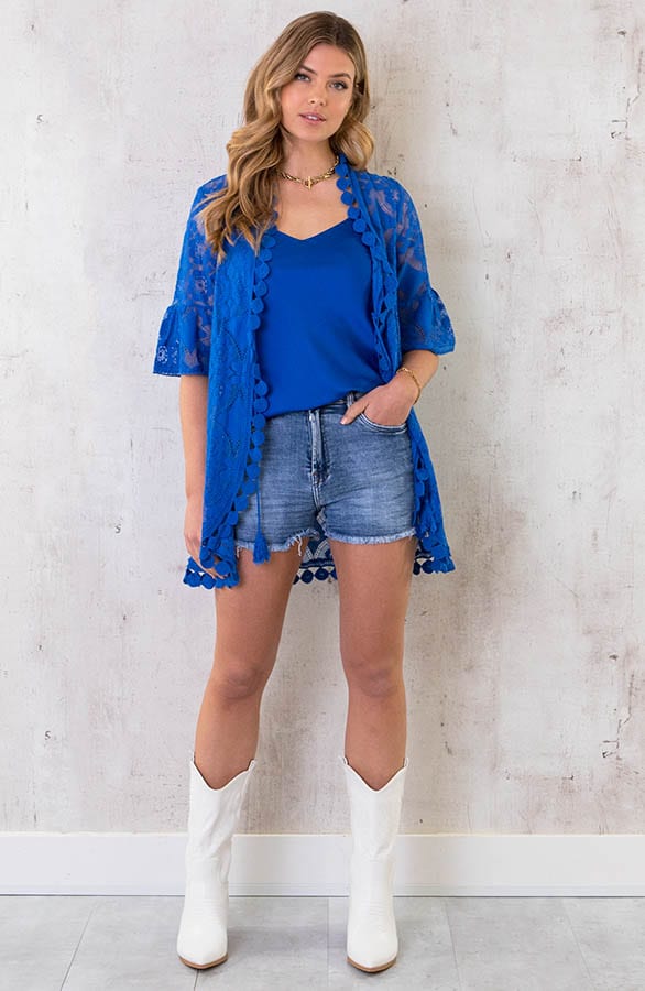 Cowboylaarzen Wit – shoparchief, foto 9