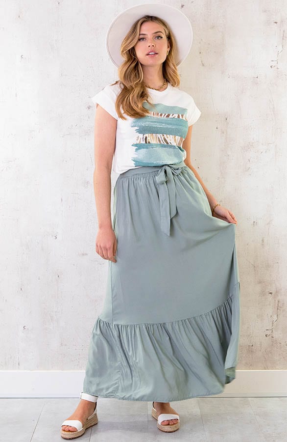 Maxi Strik Rok Mint – shoparchief, foto 5