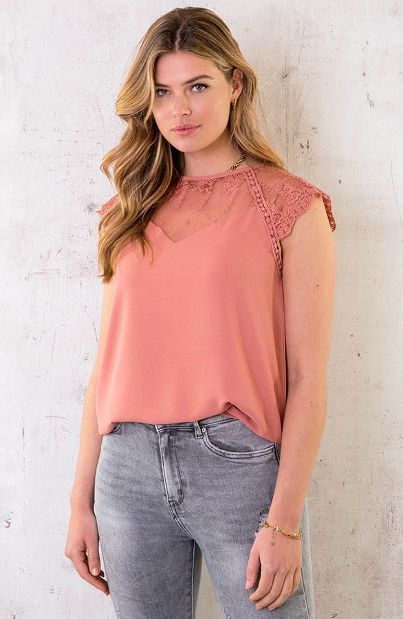 Romantic Lace Top Dust – shoparchief, foto 2