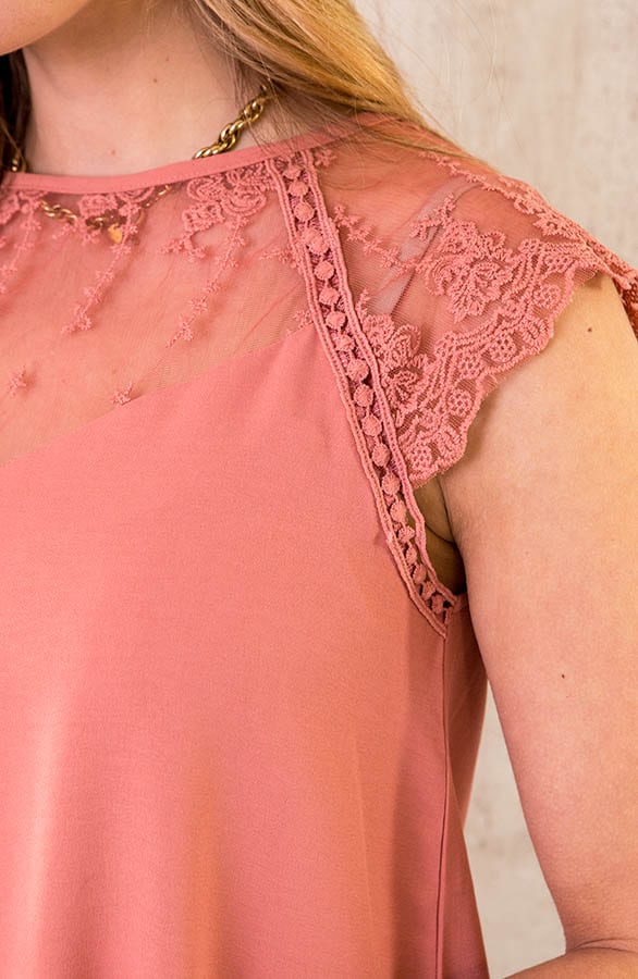 Romantic Lace Top Dust – shoparchief, foto 5