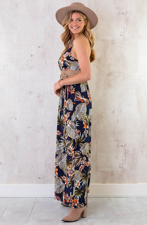 Spaghetti Maxi Jurk Tropic Marine – shoparchief, foto 3