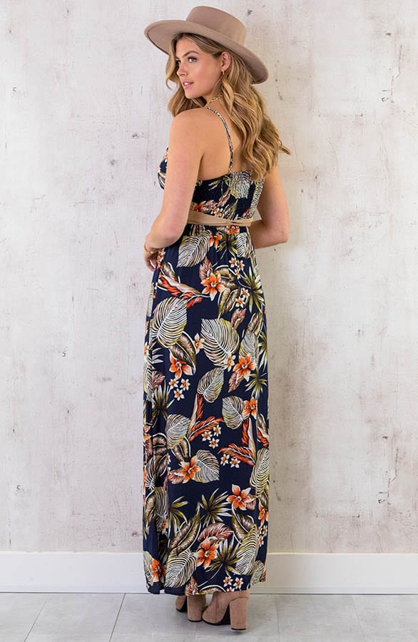 Spaghetti Maxi Jurk Tropic Marine – shoparchief, foto 4