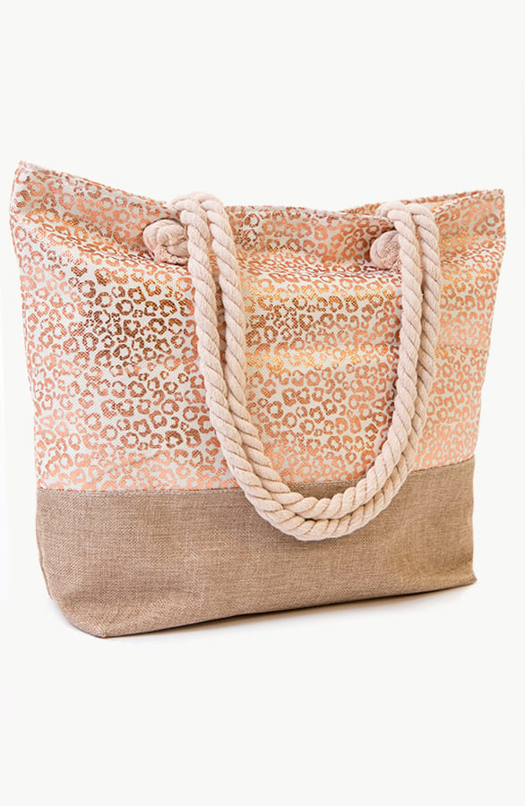 Strandtas Panter Metallic – shoparchief, foto 1