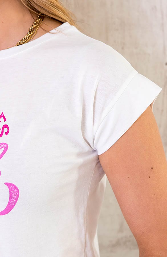 Summer Vibes It-Shirt Fuchsia, Shoparchiv, Foto 5