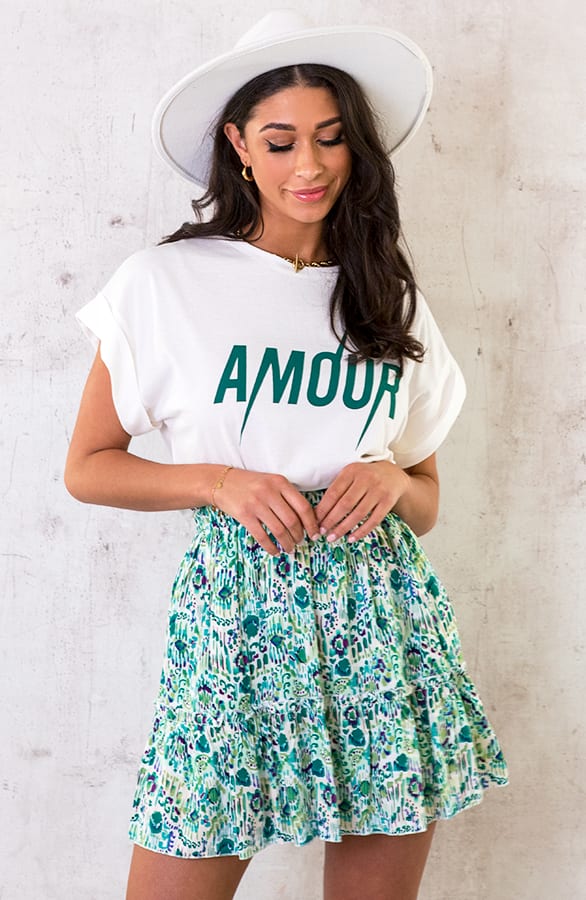 Amour Bliksem Top Groen – shoparchief, foto 2