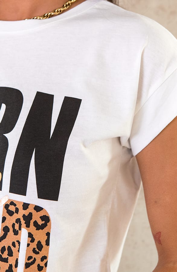 Born To Be Wild It-shirt Goud – shoparchief, foto 6
