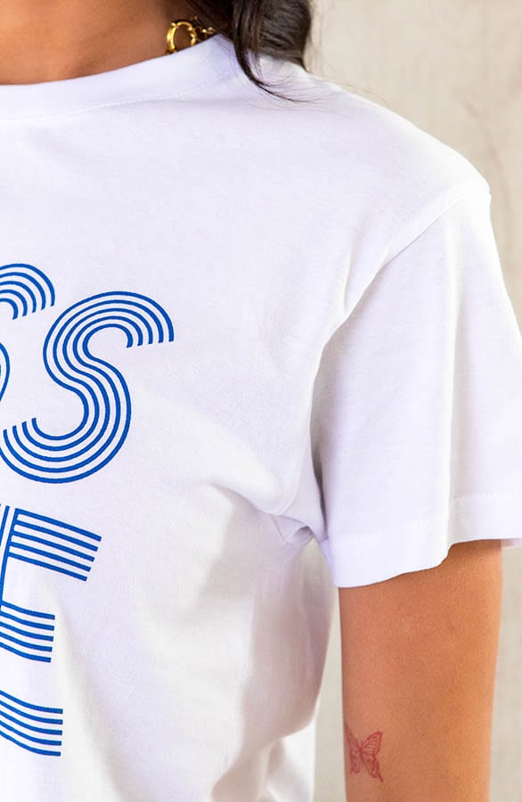 Boss Babe It-Shirt Blauw – shoparchief, foto 7