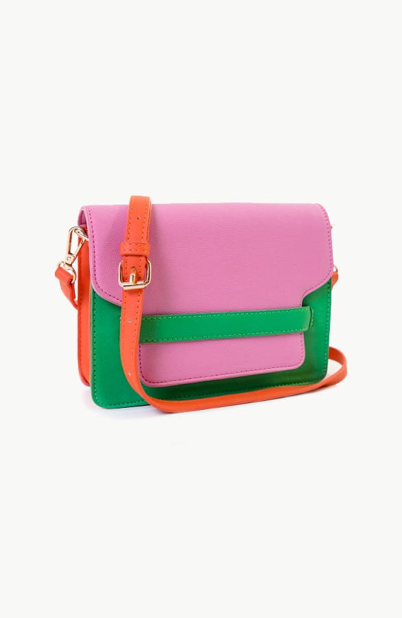 Color Blocking Schoudertas – shoparchief, foto 2