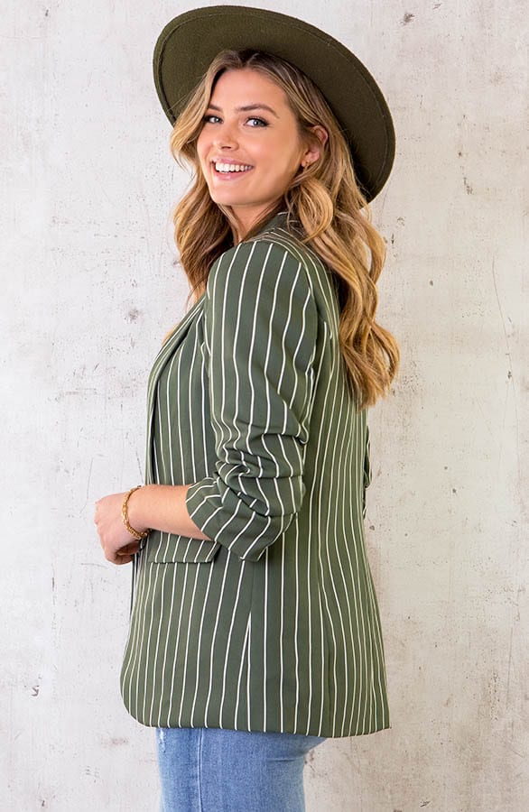 Limited Strepen Blazer Army 2.0 – shoparchief, foto 5