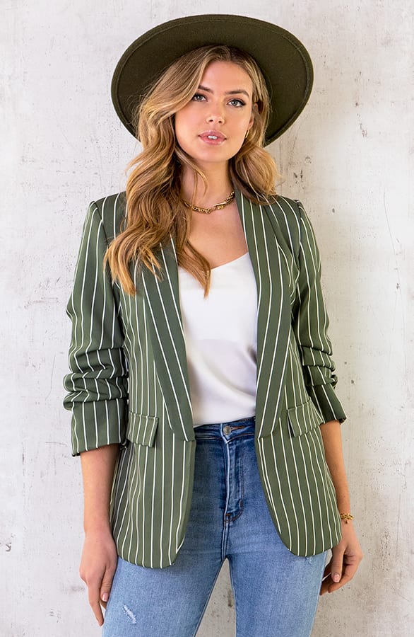 Limited Strepen Blazer Army 2.0 – shoparchief, foto 1