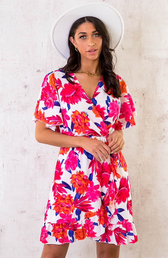 Overslag Bloemen Jurk – shoparchief, foto 2