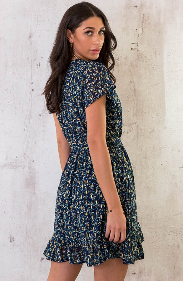 Overslag Jurk Leaves Marine – shoparchief, foto 4