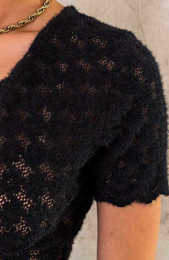 Soft Body Bloemen Zwart – shoparchief, foto 5