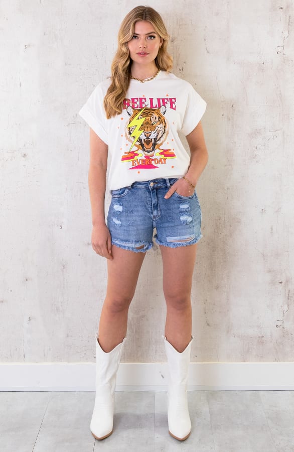 Cowboylaarzen Wit – shoparchief, foto 5