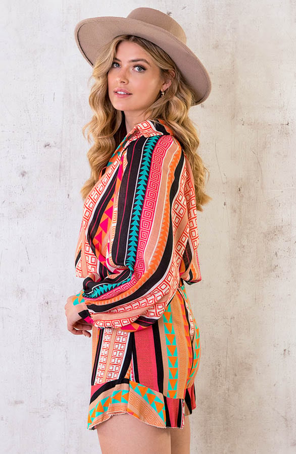 Aztec Skort Black – shoparchief, foto 4
