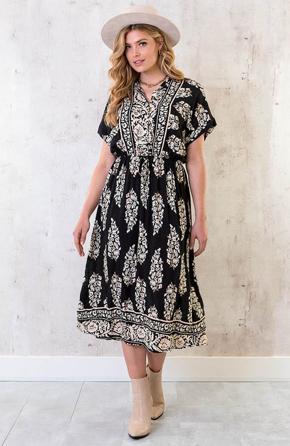 Blousejurk Bali Zwart – shoparchief, foto 2